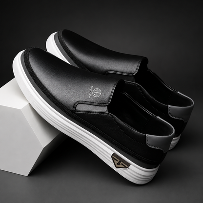 Albert Slip-On Leather Sneakers