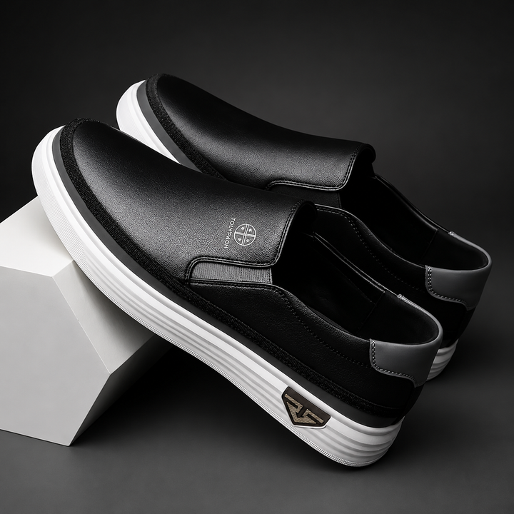 Albert Slip-On Leather Sneakers