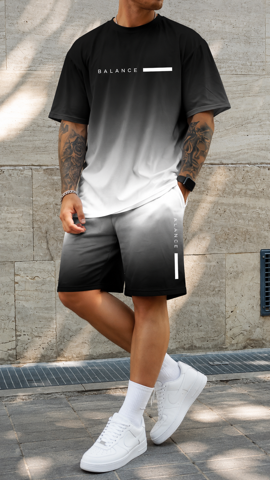 Varel Ombré Summer Set - Black