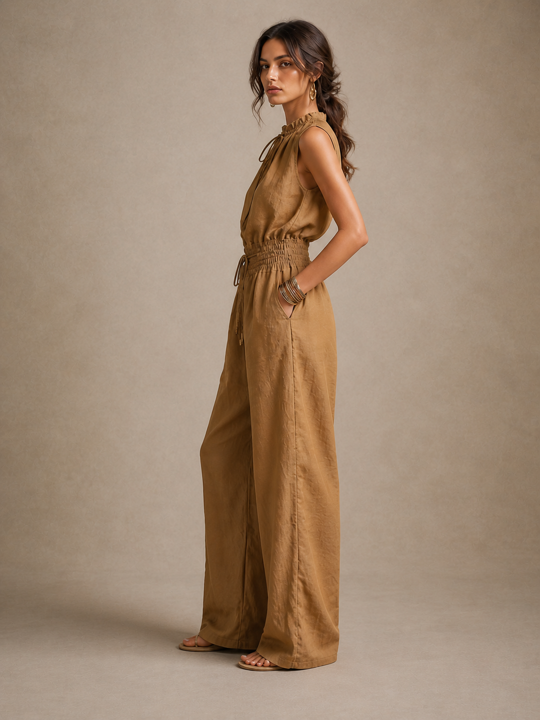 Lucy | Elegant Wide-Leg Jumpsuit