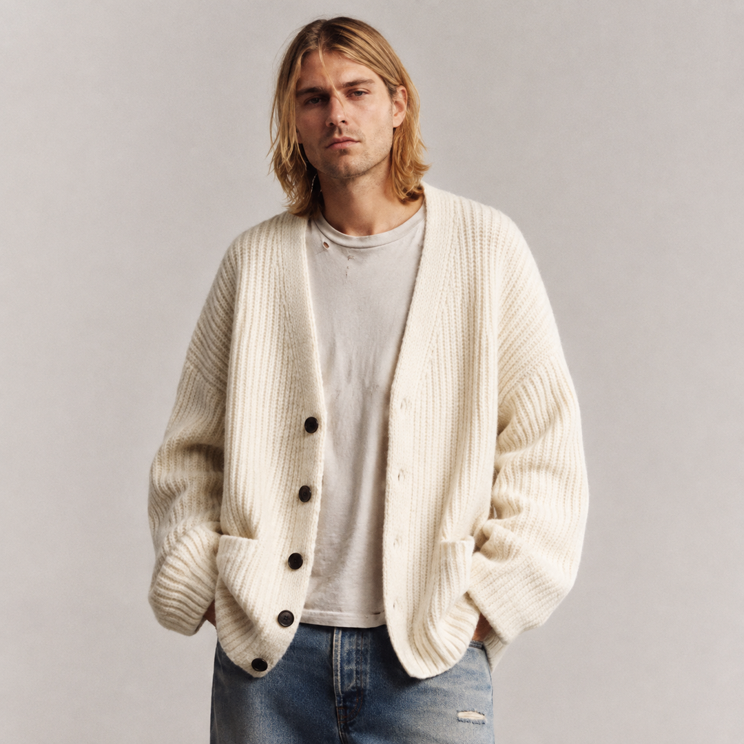 Nathaniel Relaxed V-Neck Cardigan
