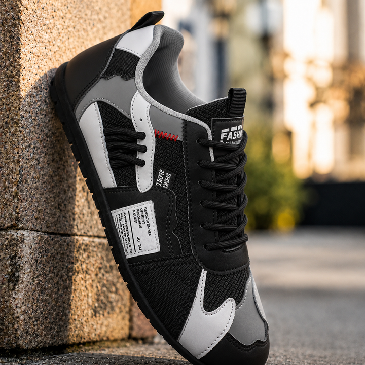 Giovanni Retro Colour-Block Sneakers