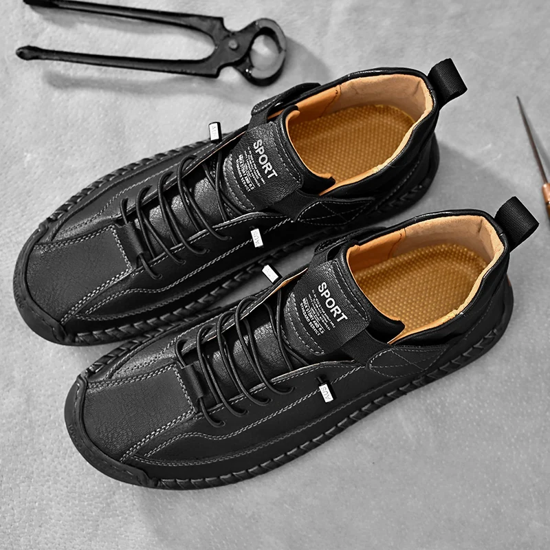 James | Leather Sneaker