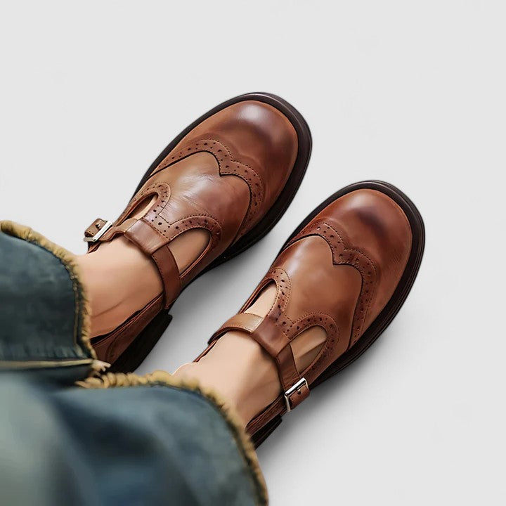 Marie | Classic Oxford Mary Janes