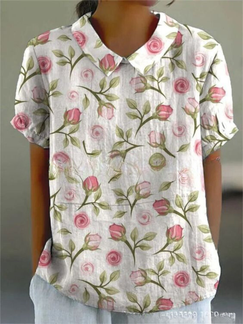 Ragnhild | Floral Blouse