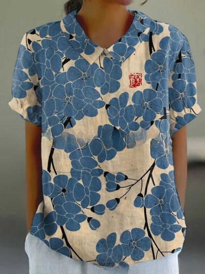 Ragnhild | Floral Blouse