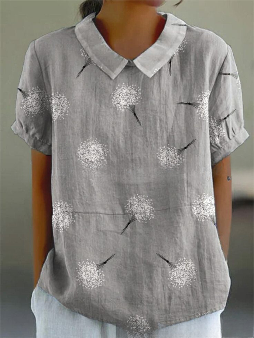 Ragnhild | Floral Blouse