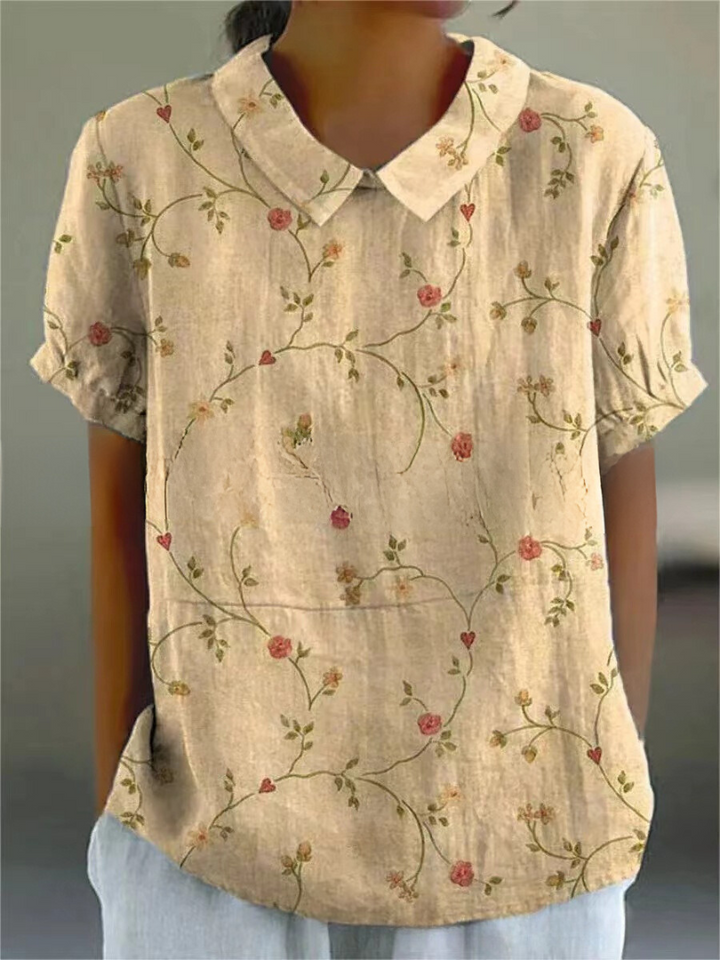 Ragnhild | Floral Blouse