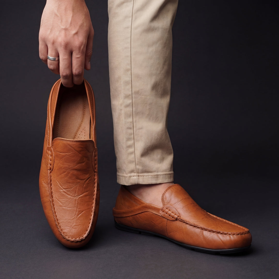 Vittorio Classic Leather Loafers