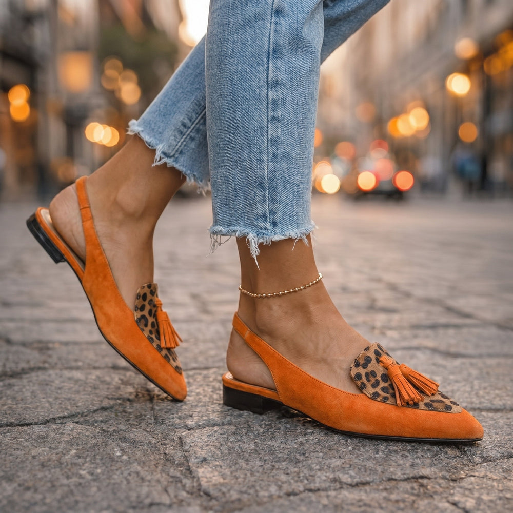 Eliza Tasseled Strappy Sandals