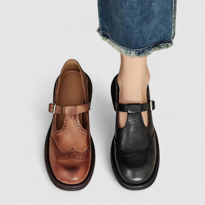 Marie | Classic Oxford Mary Janes