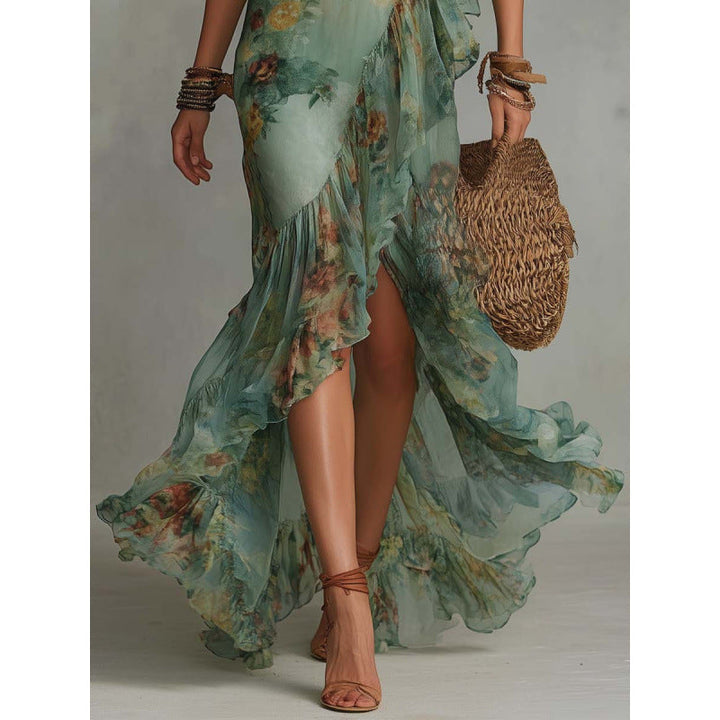 Sonia Watercolour Floral Dress