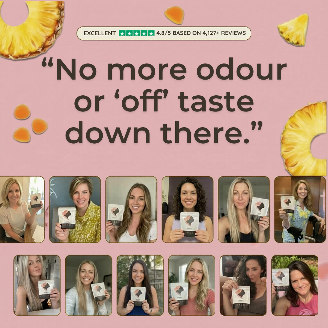 Onvoia Vaginal Probiotic Gummies - Clears Vaginal Odour, Dryness &amp; Discharge
