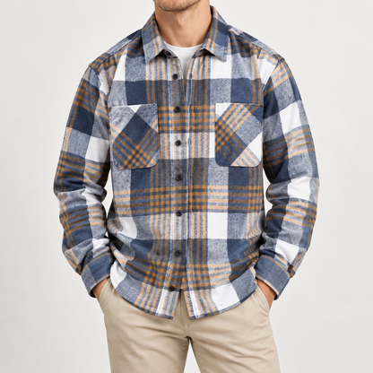 Clifford | Cotton Flannel Shirt