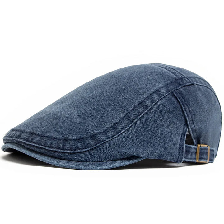 Winston Classic Cotton Beret - Navy