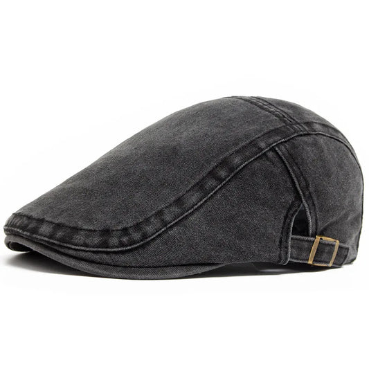 Winston Classic Cotton Beret - Black