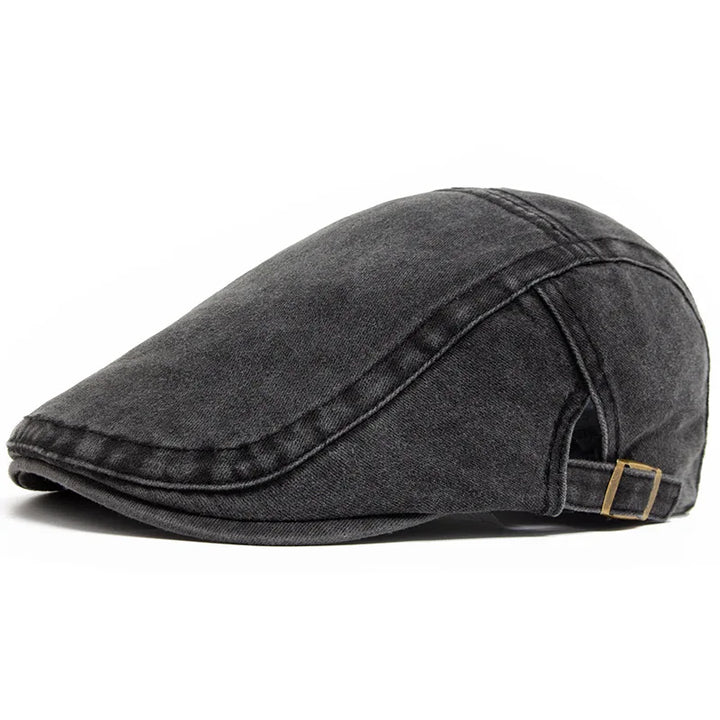 Winston Classic Cotton Beret - Black