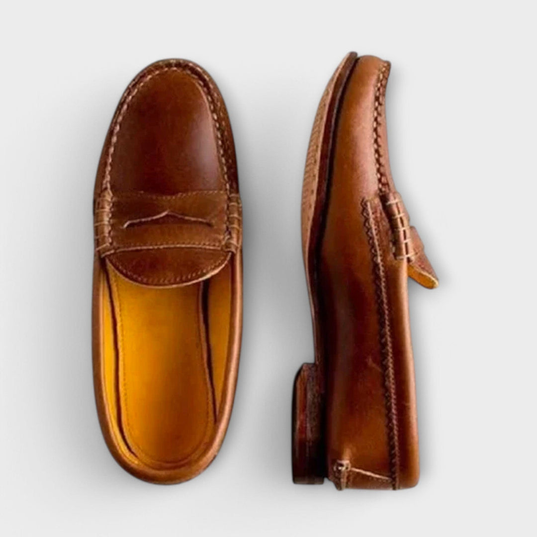 Cassandra | Timeless Leather Loafers