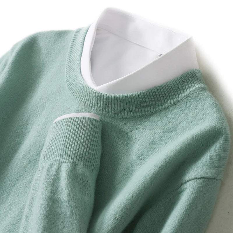 Wesley | Australian Wool Crew Neck Sweater – Arden & Blythe London