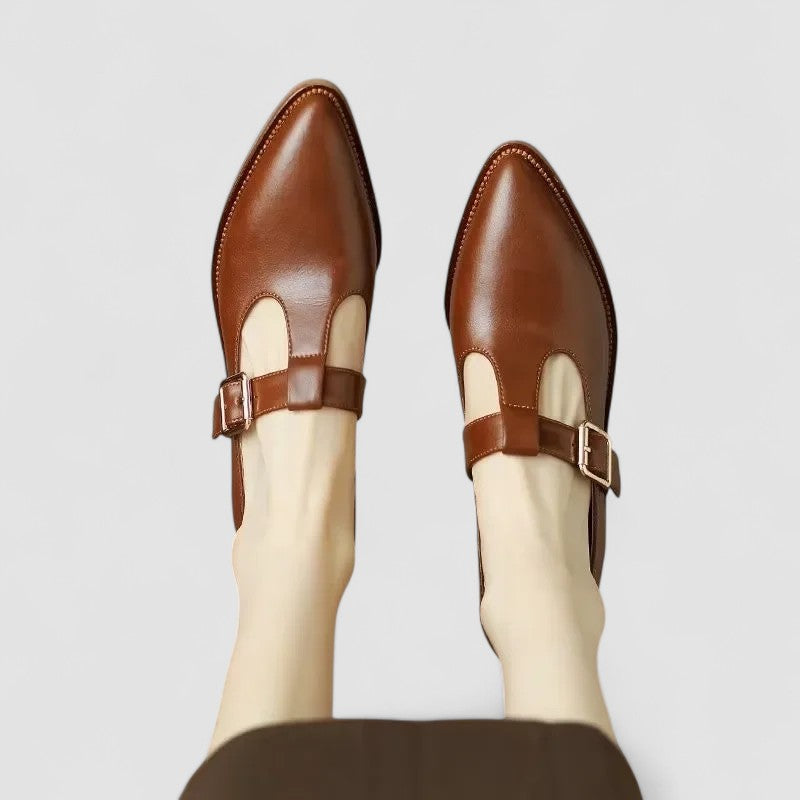 Vivienne | Woven Closed-Toe Sandals