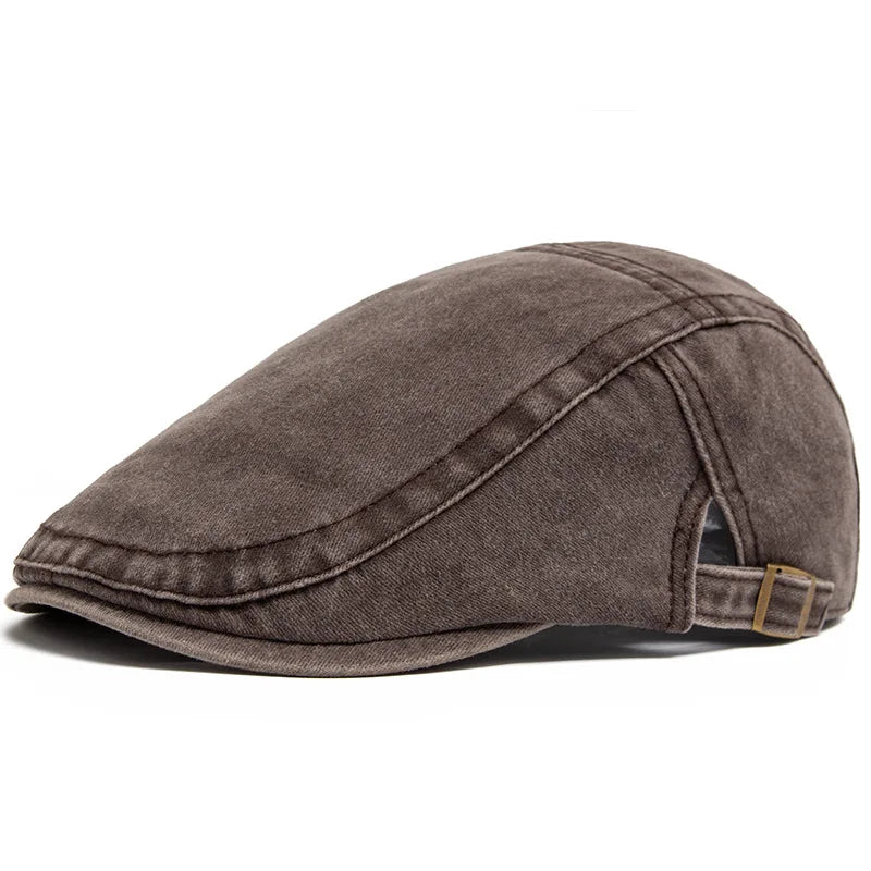 Winston Classic Cotton Beret - Coffee
