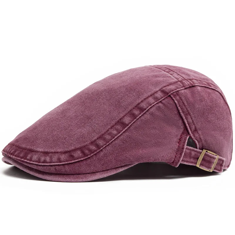 Winston Classic Cotton Beret - Maroon