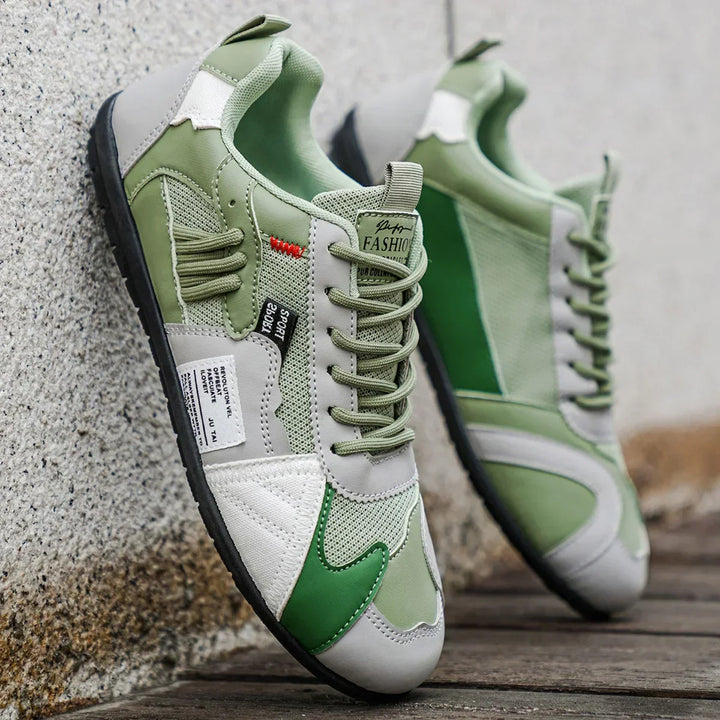 Giovanni Retro Colour-Block Sneakers