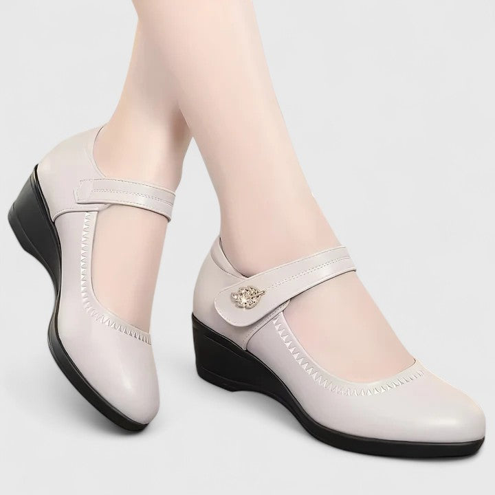 Katherine | Comfort Wedge Mary Janes