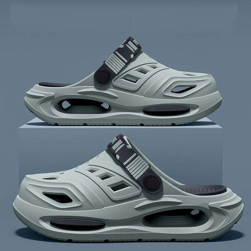 Robin Ultra-Light Comfort Clogs - Grey