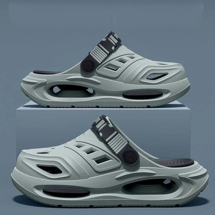 Robin Ultra-Light Comfort Clogs - Grey