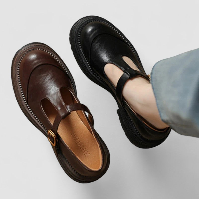 Harriet | Cleated-Sole Mary Janes
