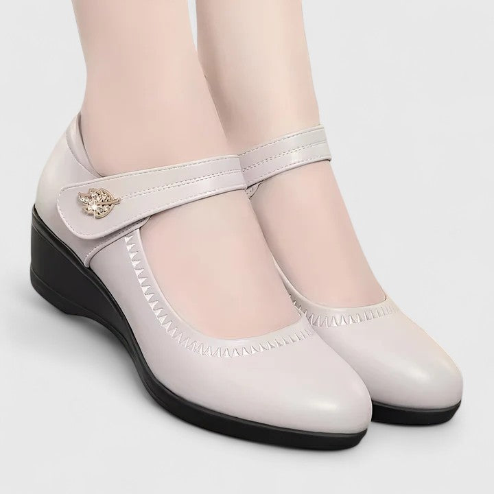 Katherine | Comfort Wedge Mary Janes