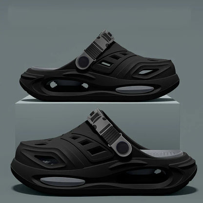 Robin Ultra-Light Comfort Clogs - Black
