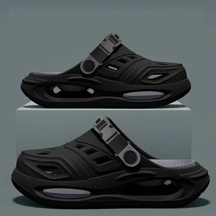 Robin Ultra-Light Comfort Clogs - Black