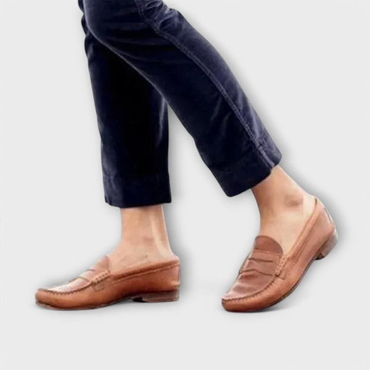 Cassandra | Timeless Leather Loafers