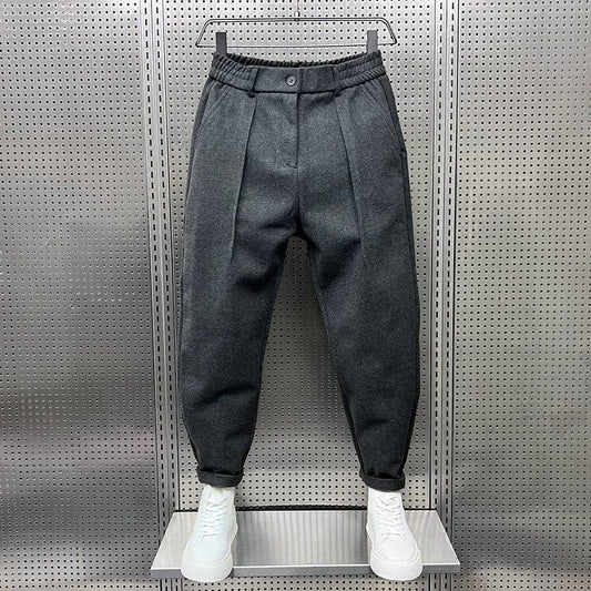 Reginald | Brushed Tapered Trousers