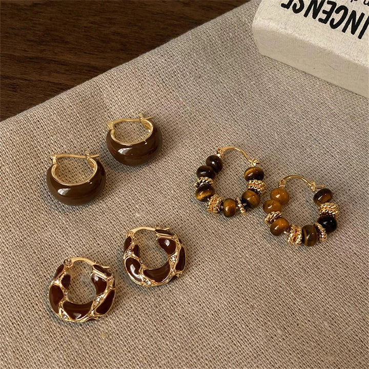 Golden Vintage Exquisite Earrings