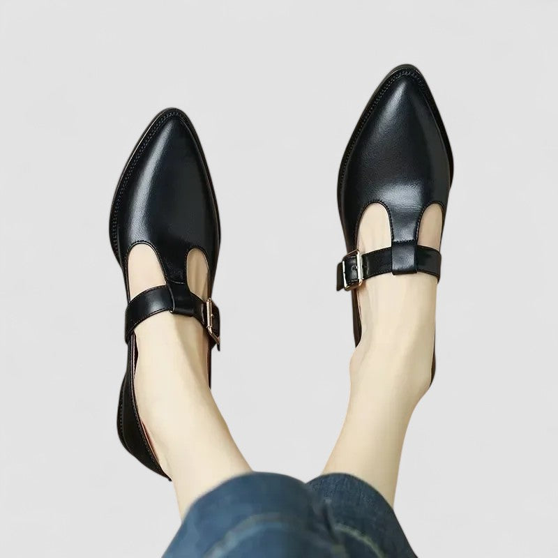 Vivienne | Woven Closed-Toe Sandals