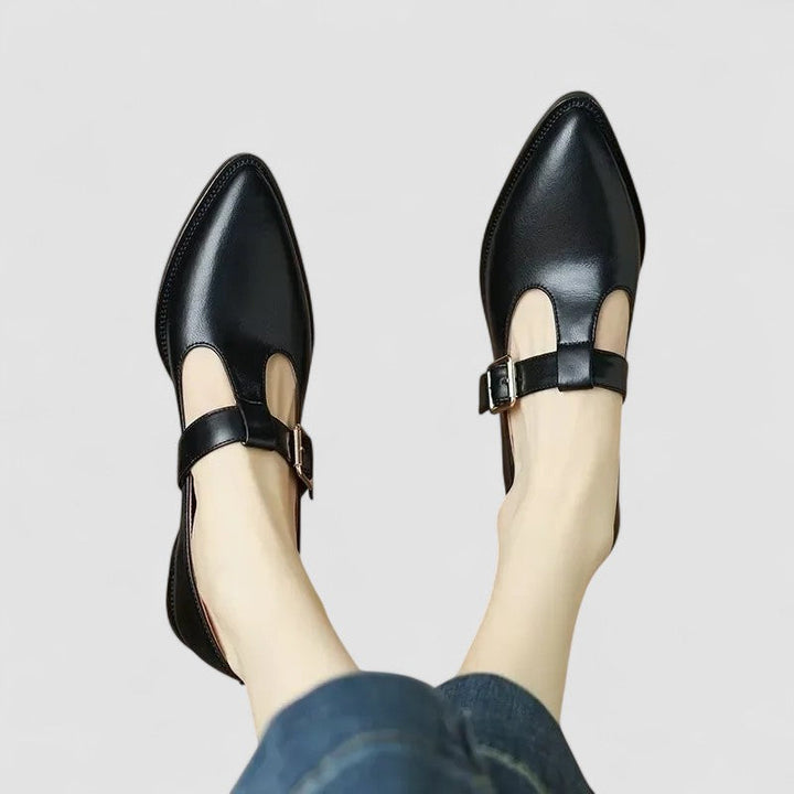 Vivienne | Woven Closed-Toe Sandals