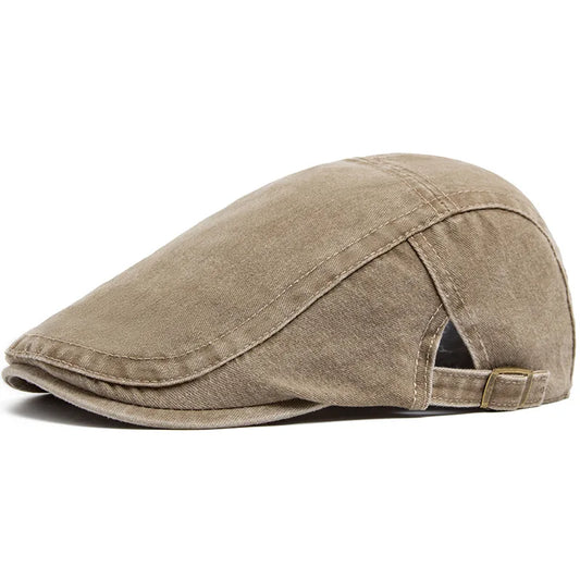 Winston Classic Cotton Beret - Khaki