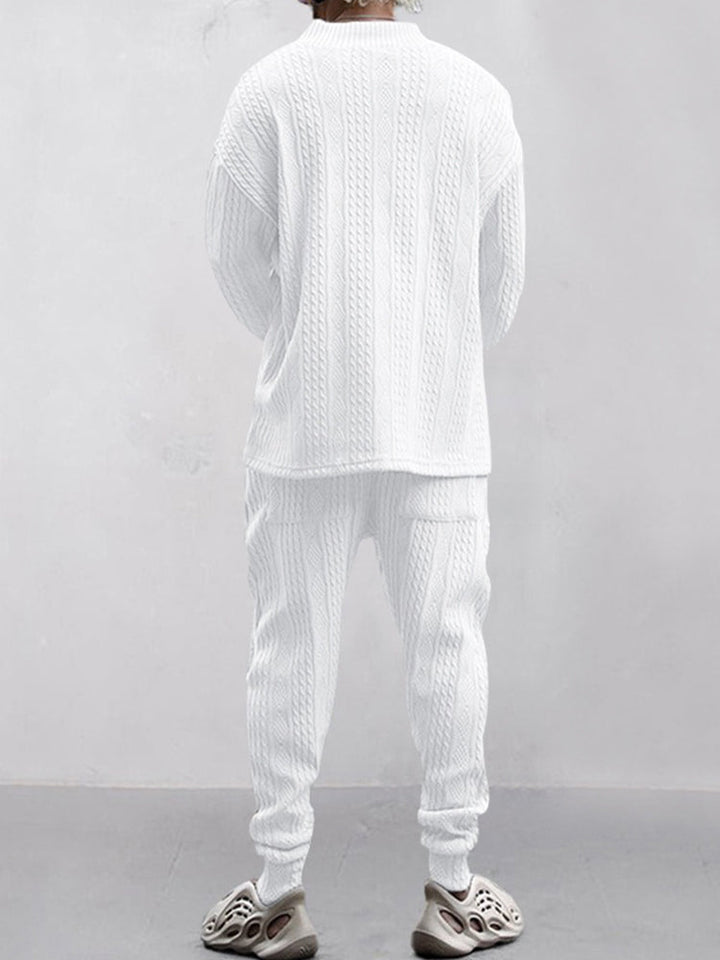 George Cable Jacquard Athleisure Set