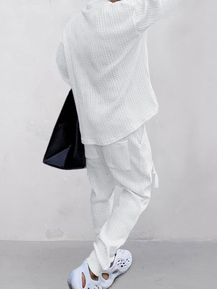 George Cable Jacquard Athleisure Set