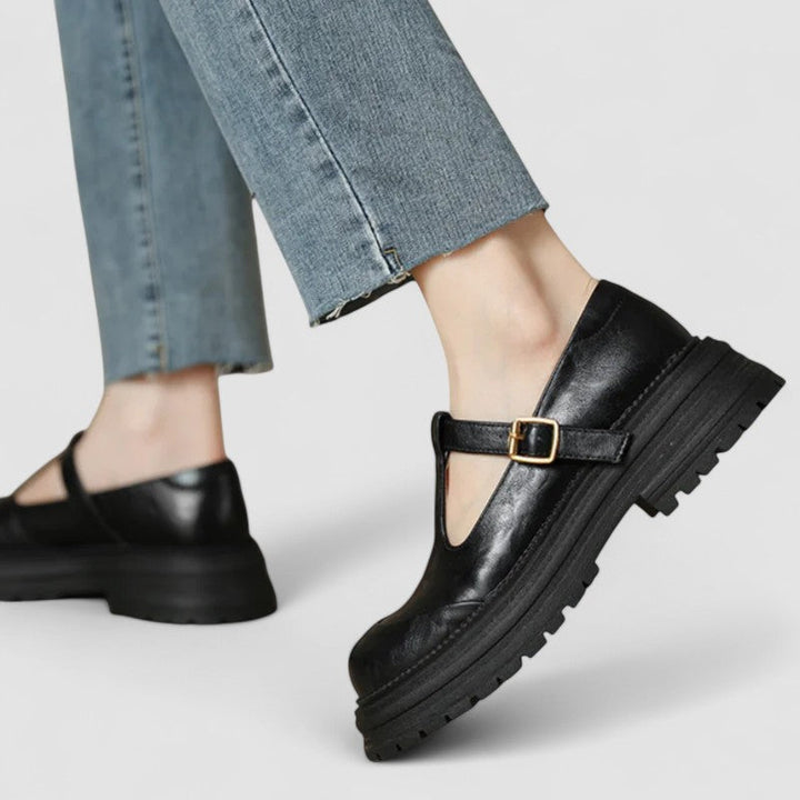 Harriet | Cleated-Sole Mary Janes