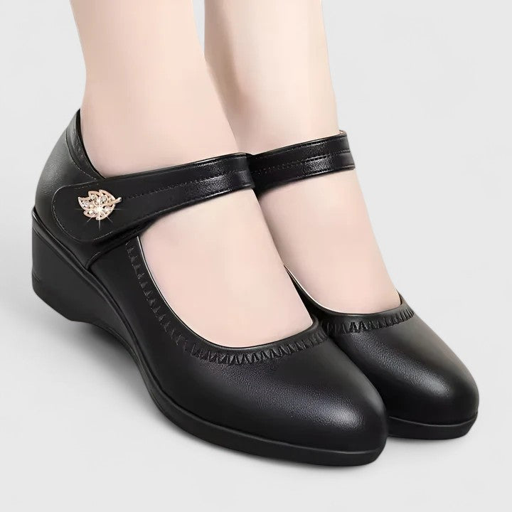 Katherine | Comfort Wedge Mary Janes