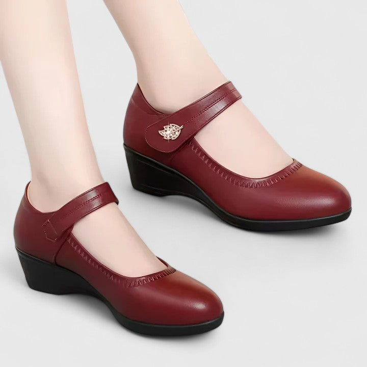 Katherine | Comfort Wedge Mary Janes