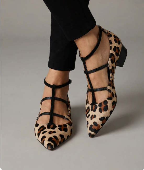 Margot | Animal-Print Heels