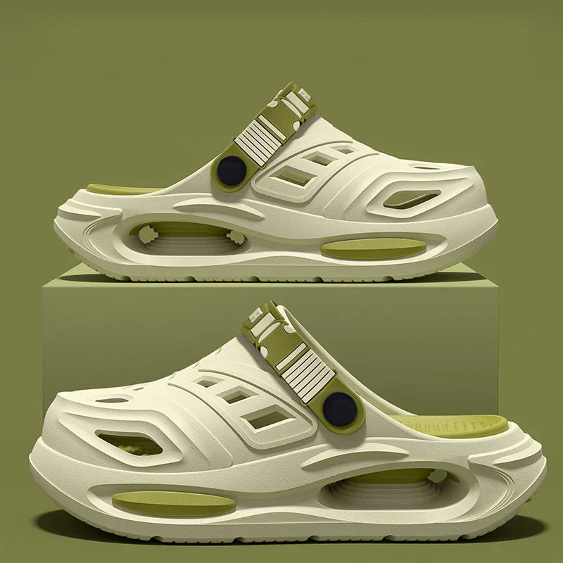 Robin Ultra-Light Comfort Clogs - Khaki