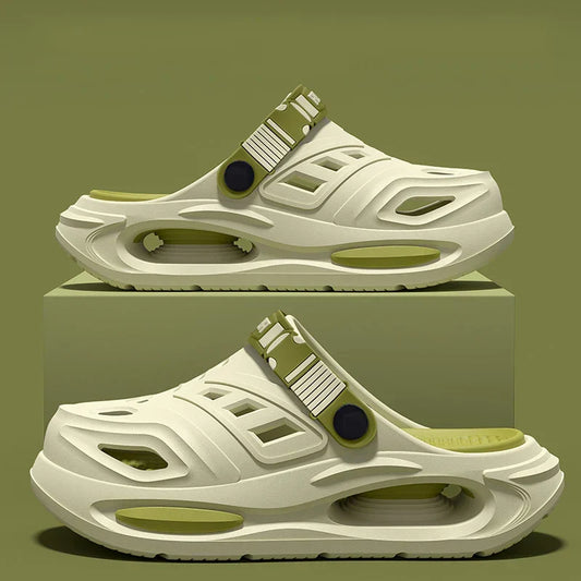 Robin Ultra-Light Comfort Clogs - Khaki