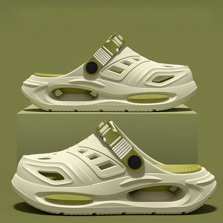 Robin Ultra-Light Comfort Clogs - Khaki