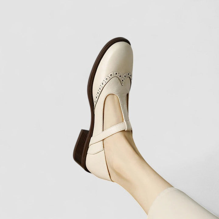 Margot | Perforated Mary Janes